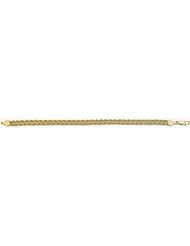 2.9mm x 2 14k Multiple Rope Bracelet 7"