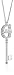 Guess - UBN12911 - Collier Femme - Acier - Pendentif Clé - Cristaux de Swarovski