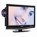 Sharp LC22DV27UT 22-Inch LCD HDTV with Built-In DVD Player, Black