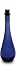 Tall Cobalt Blue Glass Tear Drop Bottle - 120cc