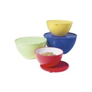 Oggi 4 Piece Prep 'n Store Mixing Bowl Set with Lids