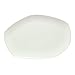 Schonwald 9212640 Islands 15-3/4 x 10-1/2" Coupe Platter - 4 / CS