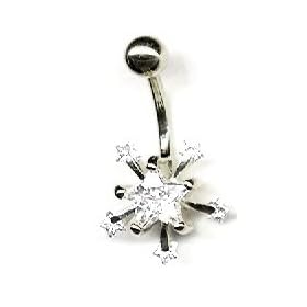 Belly Button Rings navel Starburst Navel