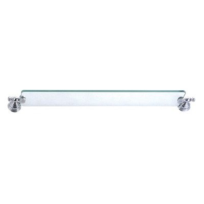 Tottenham Glass Shelf in Chrome