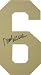 Deuce McAllister Autographed/Hand Signed Tan #6 Jersey Number