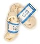 50 count 4" - 5" GoGo Pet White Premium Rawhide Bones