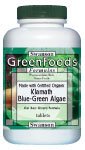 Klamath Blue-Green Algae 500 mg 250 Tabs