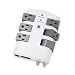 CCS25665 - Rotating Surge Protectors,2160 Joules,6 Outlets,6,White