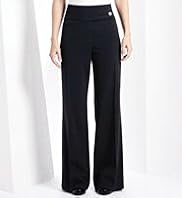 Petite Double Button Bootleg Trousers