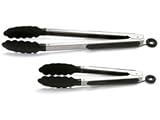 Norpro 2-pc. Nonstick Locking Tong Set.