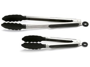 Norpro 2-pc. Nonstick Locking Tong Set.