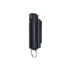 Crime Halter Keychain Red Pepper Spray - 1/2 oz. - Hard Case