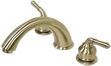 Kingston Brass KC368 Magellan Roman Tub Filler - Satin Nickel