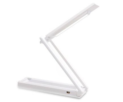Champtek Foldable Mini USB LED Lamp White