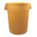CONTAINER BRUTE 32G YELLW, EA, 10-0346 RUBBERMAID COMMERCIAL WASTE RECEPTACLES