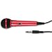 Handheld Dynamic Microphone Red with 10 ft. Cable
