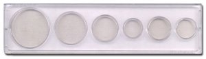 Buy Whitman Harris Mint Set Holder, 6 Coin w/Lg. $ (25/box)