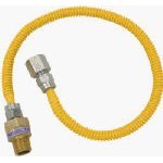 Brasscraft Coated Stainless Steel Gas Connector (CSSL115E-24P)