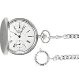 T83145213 Watch T-Pocket Savonnette Machanical Unisex - White Dial Silver Case Swiss Quartz Movement
