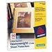 Office Products : Sheet Protectors, 3 HP, 11"x8-1/2", 50/BX, Nonglare, Sold as 1 box