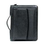 Day-Timer 44531 Personal organizer starter set, vinyl & fabric binder, 5-1/2x8-1/2, black