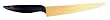 Chroma Kasumi Titanium: 7 3/4" Carving Knife - Gold