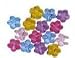 <STRONG>アクリルビーズ</STRONG> <STRONG>ミニフラワー横穴ミックス200個入り</STRONG>