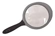Bausch & Lomb 4" Dia. Round 2X Magnifier with 6X Inset