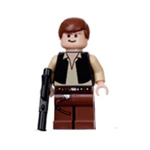 LEGO Star Wars LOOSE Mini Figure Han Solo with Blaster A New Hope