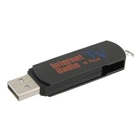 USB Worldwide Internet Radio & TV Stations Player (Black)