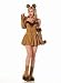 SEXY LION LEG AVENUE FANCY DRESS COSTUME OUTFIT 10/12