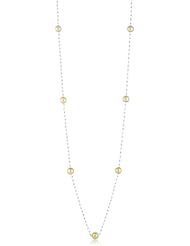 TARA Pearls Opera Collection Gold South Sea 10x11mm Pearl Necklace, 36"
