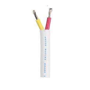 Ancor Marine Grade Electrical Safety Duplex Tinned Boat Cable (Round) by