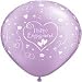 Qualatex 11 Round Passortedl Perl Assorted Balloon (Multi-Pack 100)