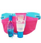 PACIFIC PARADISE By Escada For Women EAU DE TOILETTE SPRAY 1.7 OZ & BODY LOTION 5 OZ & BAG