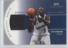 2002-03 Upper Deck MVP Materials Warm Up #BHW - Brendan Haywood