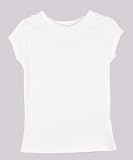 Girl Time Basic T Shirt white, 6x Girl Time Basic T Shirt white, 6x