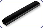 HSfele Foam Keyboard Clip-On Wrist Rest, Plastic, Black