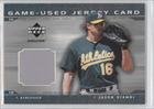 2001 Upper Deck Evolution Game Jersey #JJaG - Jason Giambi
