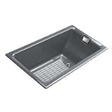 Kohler K-855 Biscuit Tea-for-Two and Trade 5.5 Bath - K-855