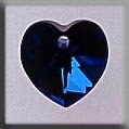 Small Heart- Bermuda Blue