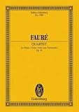 Produkt-Bild: Klavierquartett Nr. 2: op. 45. Klavierquartett. Studienpartitur. (Eulenburg Studienpartituren)