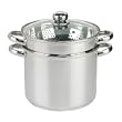 Pedrini Stainless Steel Pasta Set, 8 qt.