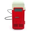 USB MINI FRIDGE APPLCOOL 12OZ CANNED DRINKS W/ BLUE LED