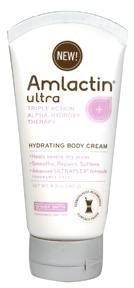 Amlactin Hydrating Body Cream Fragrance Free -- 4.9 fl oz (Pack of 3)
