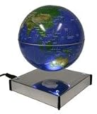 Produkt-Bild: MagicFloater FU 406: Magnetschwebeglobus der neuen Generation. Permanent langsam rotierender und frei schwebender Globus. Schwebeh&ouml;be ca. 30 mm