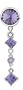 PierceLess belly button ring dangle
