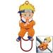 Cartoon Naruto Uzumaki Figure Creative PVC Bookmark Bookmarker with Clip