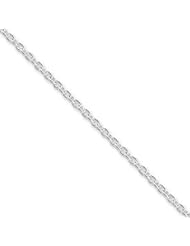 Cable Chain Necklace Sterling Silver 2.75mm (Available in Different Sizes)