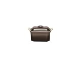 Le Creuset - 91008408222400 - Terre Naturelle - Terrine à Foie Gras avec Presse - 0,8 L